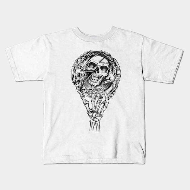 Crystal Skull Kids T-Shirt by Buy Custom Things